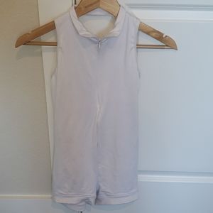 Natalie Adult Deep V-Back Tank Shorty Unitard